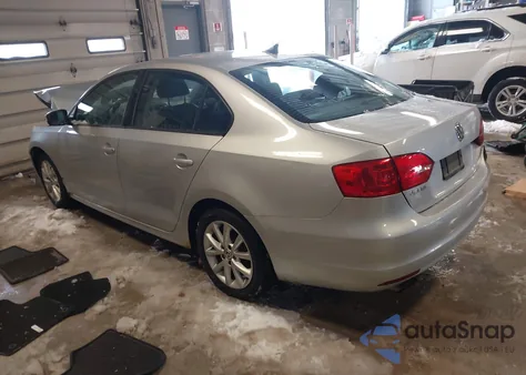 2012 Volkswagen Jetta 2.5L Se из США, поврежденный, VIN 3VWDP7AJ5CM309037